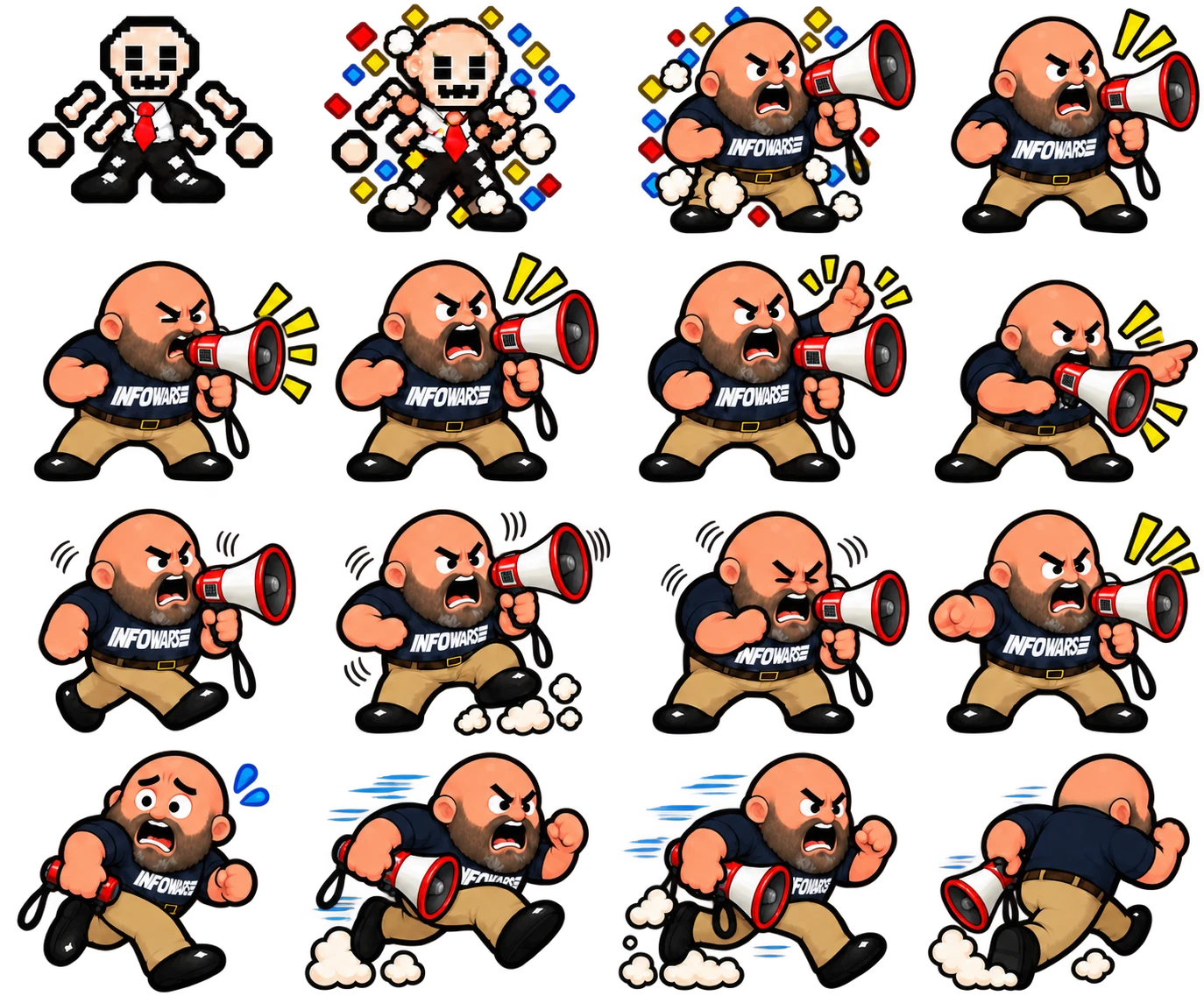 Alex animation sheet