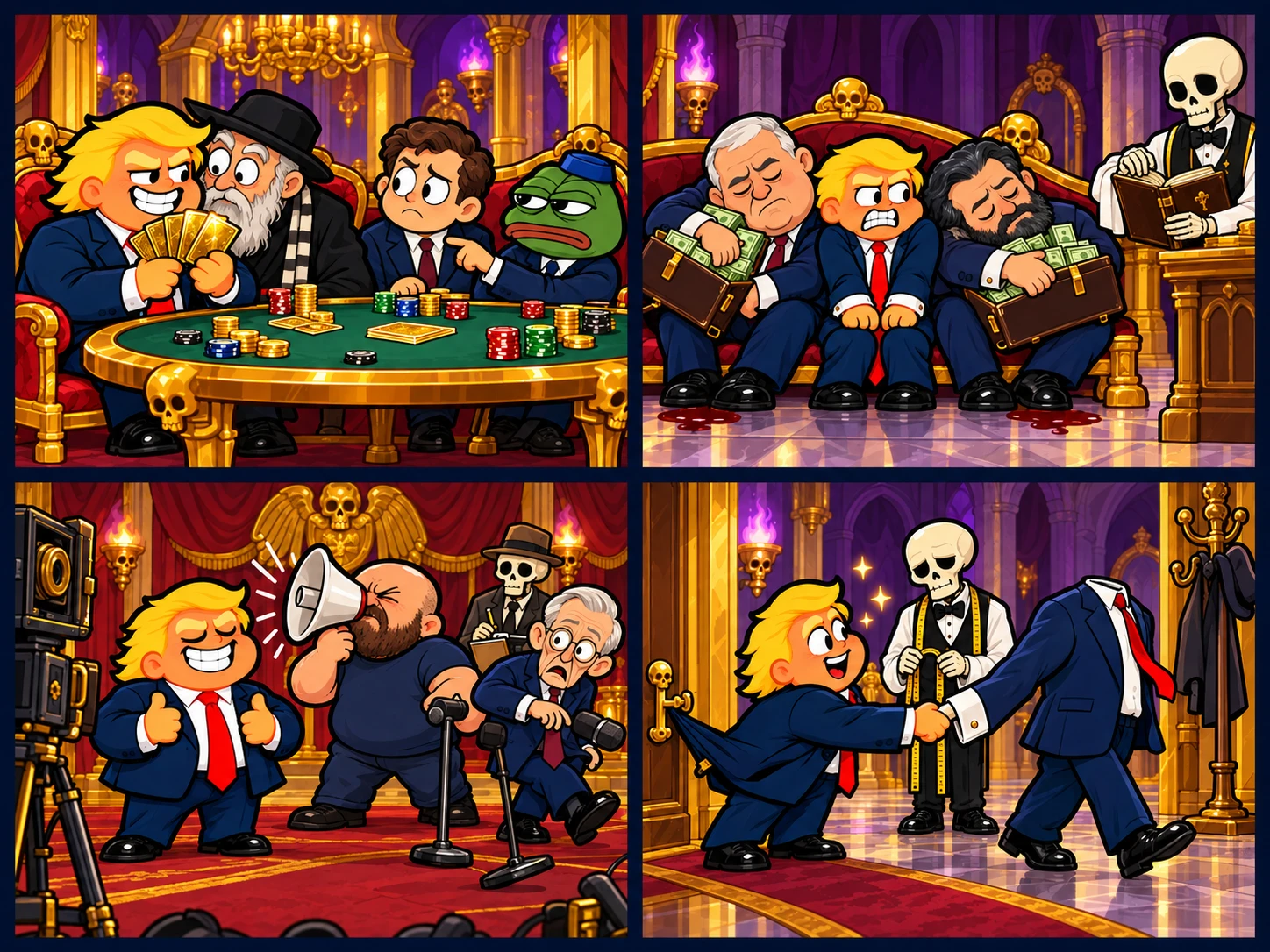 Poker night in Bone Court